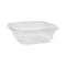 Pactiv Recycled PET Square Base Salad Containers, 7x7x2, 32oz, Clear, PK300 SAC0732 - alternate 1